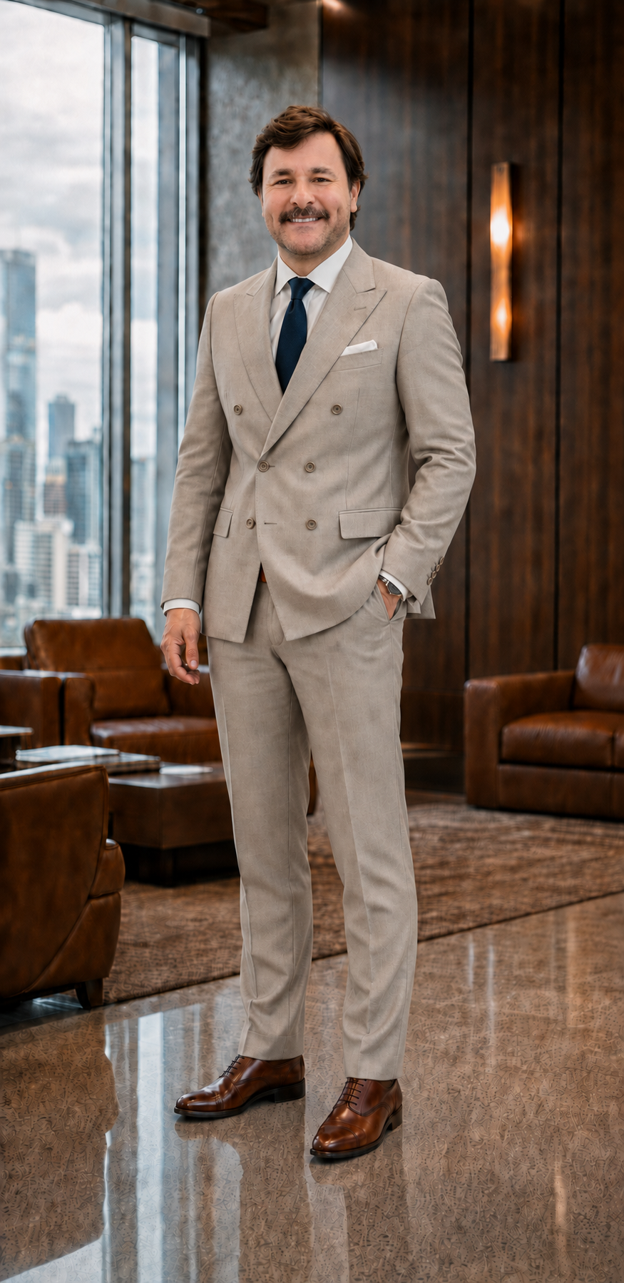 Rodrigo Bueno de Souza in a professional office setting
